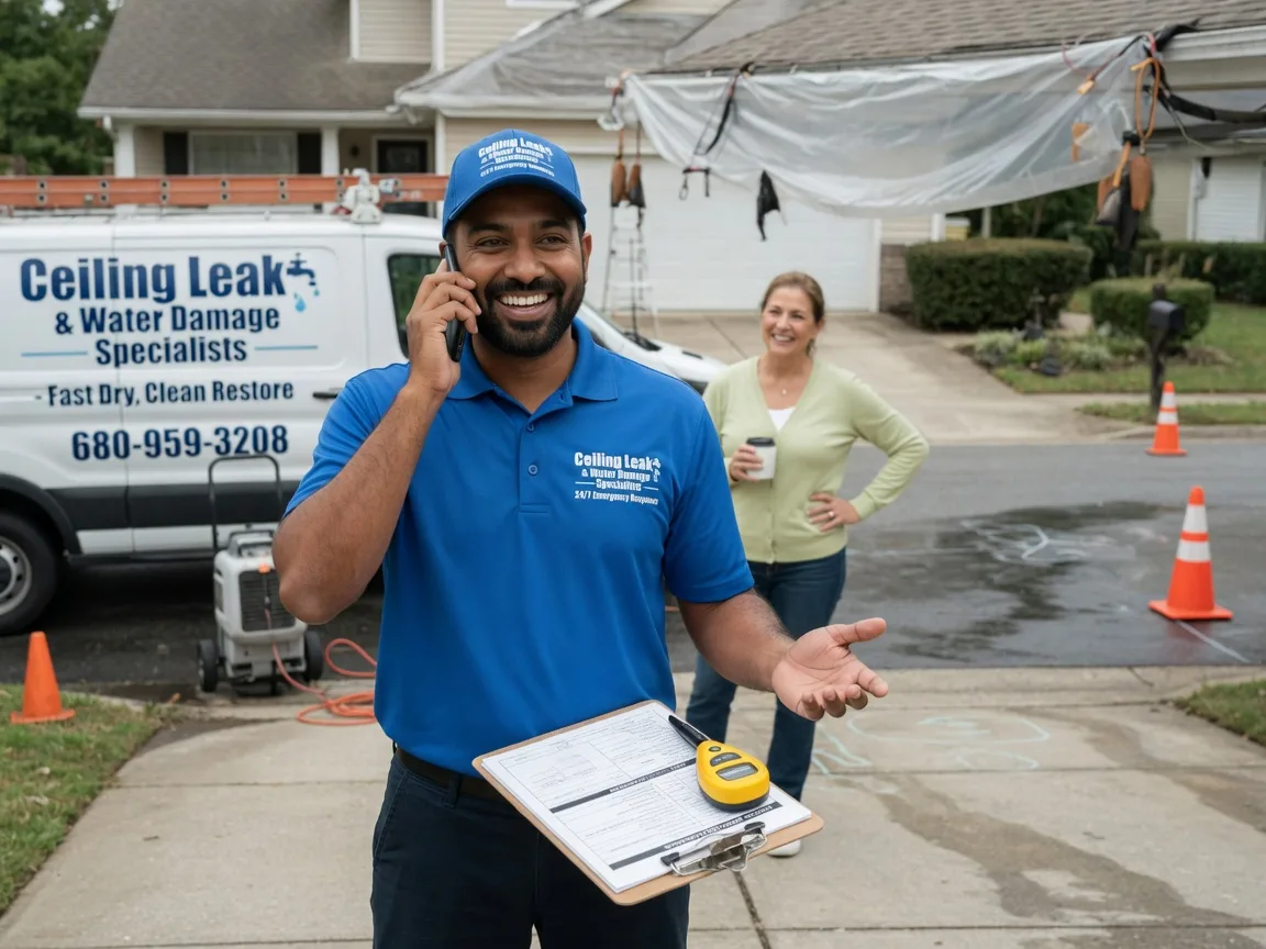 Ceiling Leak Cleanup Oyster Bay, NY FAQs